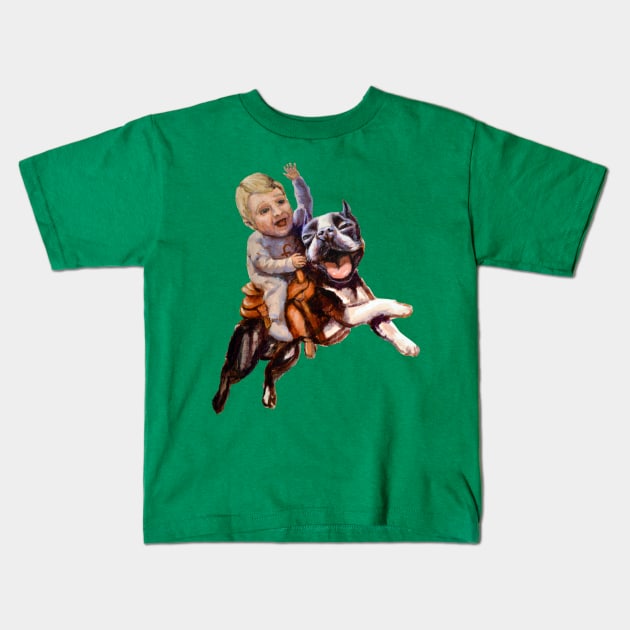 Little F and His Boston Kids T-Shirt by wrenfro
